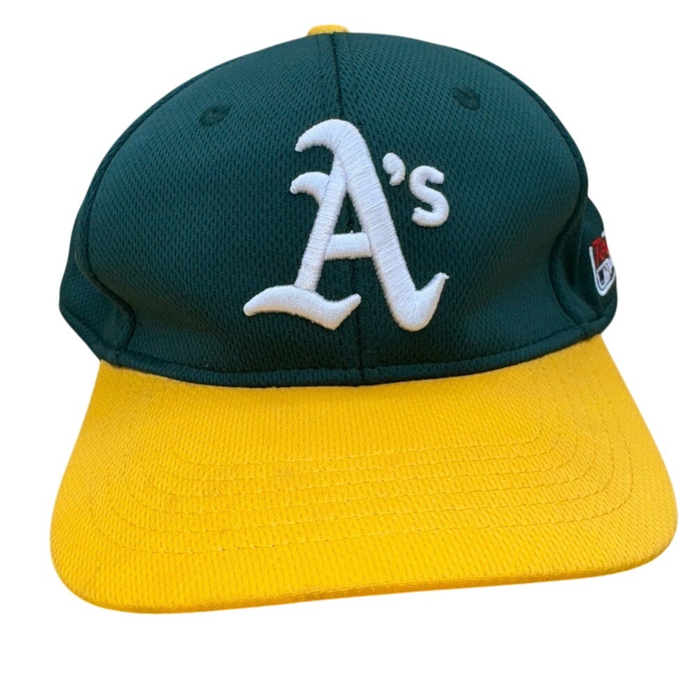 Oakland Athletics As Youth Green and Yellow Adjustable Baseball Cap, GUC